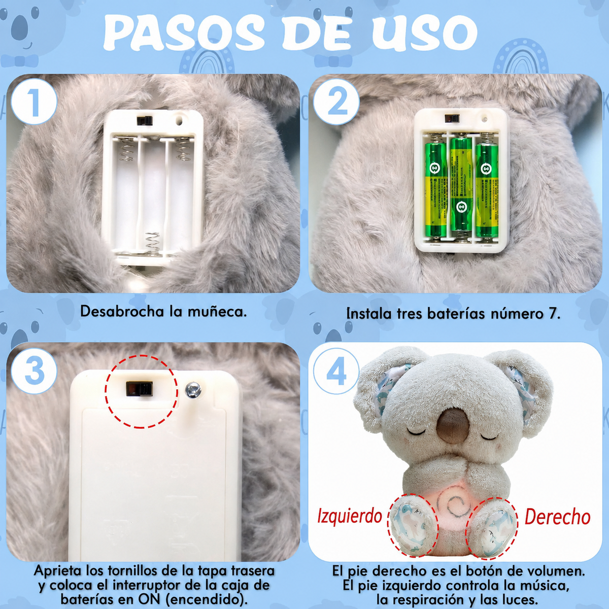 Peluche de koala anti estrés (copia)